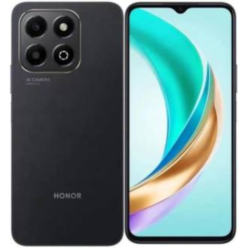 SMARTPHONE HONOR X6A 6.5" 128GB RAM 4GB DUAL SIM MIDNIGHT BLACK ITALIA - EUROBABYLON