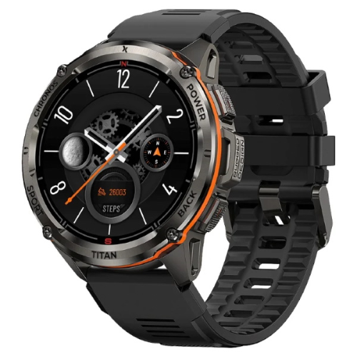 SMARTWATCH MAXCOM FW111 TITAN CHRONOS CON GPS NERO - EUROBABYLON