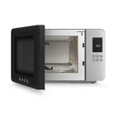 SMEG MOC01BLMEU Forno a microonde combinato con grill (Nero opaco e alluminio) 900 W - EUROBABYLON