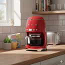 SMEG Macchina Caffè Americano 50's Style Rosso DCF02RDEU. - EUROBABYLON