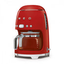 SMEG Macchina Caffè Americano 50's Style Rosso DCF02RDEU. - EUROBABYLON