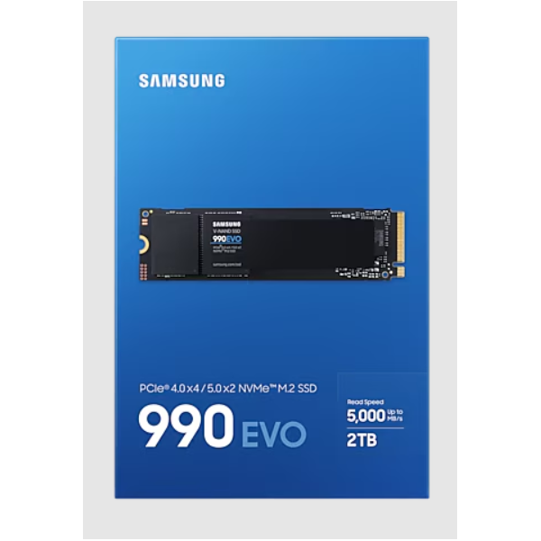 Samsung 990 EVO 2 TB M.2 PCI Express 4.0 NVMe V-NAND TLC - EUROBABYLON