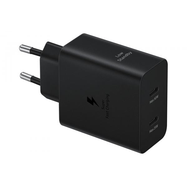 Samsung Caricabatteria Super Fast Charging (50W) con doppia porta USB-C e con cavo USB-C to USB-C - EUROBABYLON