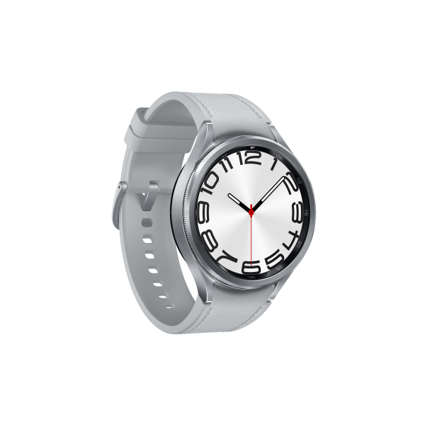 Samsung Galaxy Watch6 Classic 47 mm Digitale Touch screen Argento - EUROBABYLON