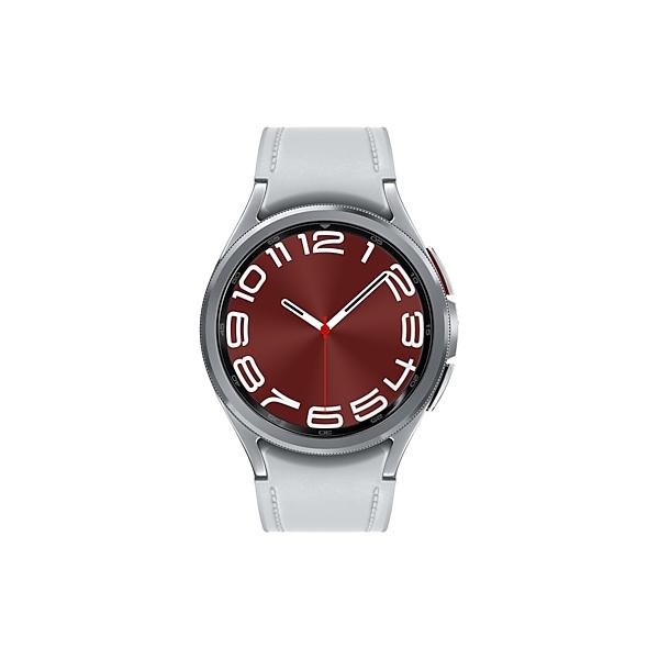 Samsung Galaxy Watch6 Classic SM-R955FZSADBT smartwatch e orologio sportivo 3,3 cm (1.3") AMOLED 43 mm Digitale 432 x 432 Pixel Touch screen 4G Argento Wi-Fi GPS (satellitare) - EUROBABYLON