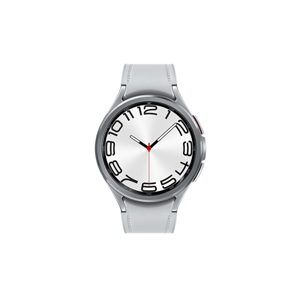 Samsung Galaxy Watch6 Classic SM-R960NZSADBT smartwatch e orologio sportivo 3,81 cm (1.5") OLED 47 mm Digitale 480 x 480 Pixel Touch screen Argento Wi-Fi GPS (satellitare) - EUROBABYLON