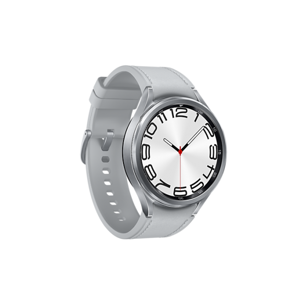 Samsung Galaxy Watch6 Classic SM-R960NZSADBT smartwatch e orologio sportivo 3,81 cm (1.5") OLED 47 mm Digitale 480 x 480 Pixel Touch screen Argento Wi-Fi GPS (satellitare) - EUROBABYLON