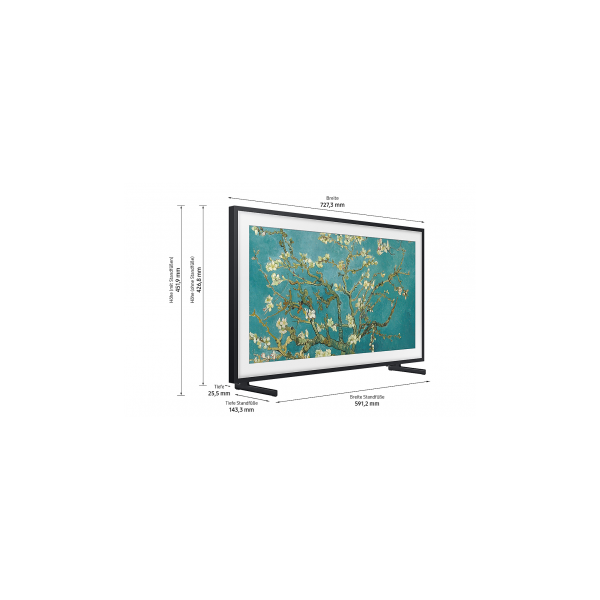 Samsung The Frame GQ32LS03CBU 81,3 cm (32") Full HD Smart TV Wi-Fi Nero - EUROBABYLON