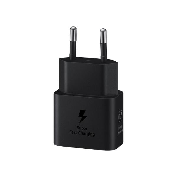 Samsung Type C Hzl arj Adaptr 25W Syh Smartphone Nero USB Ricarica rapida - EUROBABYLON