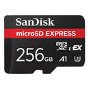 SanDisk Express MicroSD 256GB A1 UHS-I e UHS-II 210MB/s for Switch2 - EUROBABYLON