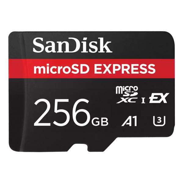 SanDisk Express MicroSD 256GB A1 UHS-I e UHS-II 210MB/s for Switch2 - EUROBABYLON