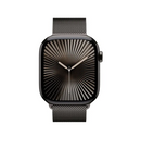 Apple Watch Series 10 LTE 46mm Cassa in titanio color ardesia con cinturino milanese color ardesia - M/L