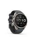 Garmin Fenix 9 Pro - 47 mm AMOLED Titan con QuickFit®-Silikon-Armband