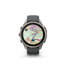 Garmin Fenix 9 Pro - 47 mm AMOLED Titan con QuickFit®-Silikon-Armband