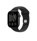 Apple Watch Series 12 GPS + Cellular 46mm Black Aluminium Case with Black Sport Band - M/L