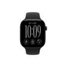 Apple Watch Series 12 GPS + Cellular 46mm Black Aluminium Case with Black Sport Band - M/L