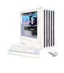 PC da gaming Hyrican Gamemax Claw WH (8112) Ryzen 5 9600X, raffreddamento a liquido, 32 GB/1 TB SSD, RTX 5070 Ti, Win11, bianco