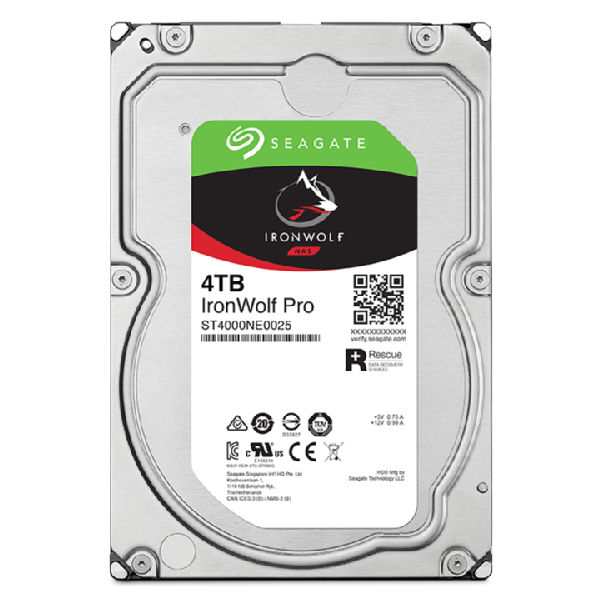 Seagate IronWolf Pro ST4000NT001 disco rigido interno 4 TB 7200 Giri/min 256 MB 3.5" - EUROBABYLON