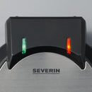 Severin WA 2103 piastra per waffle 4 waffle 1200 W Nero, Argento - EUROBABYLON