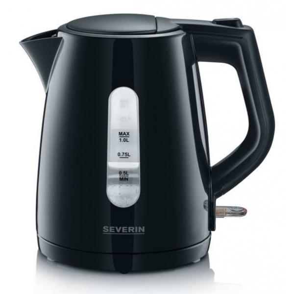 Severin WK 3410 bollitore elettrico 1 L 2200 W Nero - EUROBABYLON