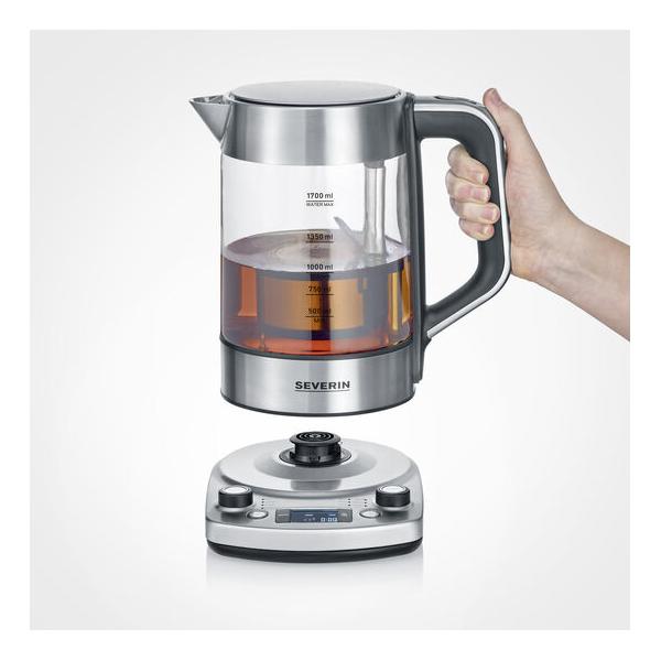 Severin WK 3422 bollitore elettrico 1,7 L 3000 W Acciaio inox - EUROBABYLON