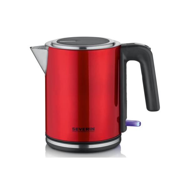 Severin WK 3427 bollitore elettrico 1 L 2400 W Nero, Rosso - EUROBABYLON