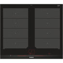 Siemens EX675LXC1E piano cottura Nero, Acciaio inossidabile Da incasso Piano cottura a induzione 4 Fornello(i) - EUROBABYLON