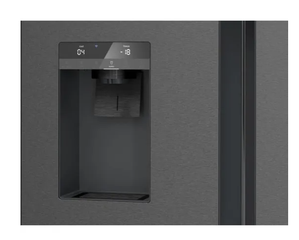 Siemens KF96DPXEA frigorifero side-by-side Libera installazione 547 L E Grigio - EUROBABYLON