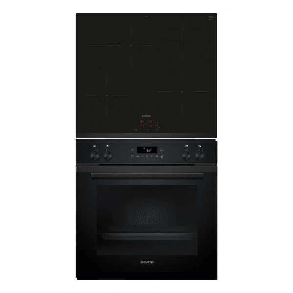 Siemens iQ300 HE271ABB4 + EI631CFB1E set di elettrodomestici da cucina Piano cottura a induzione Forno elettrico - EUROBABYLON