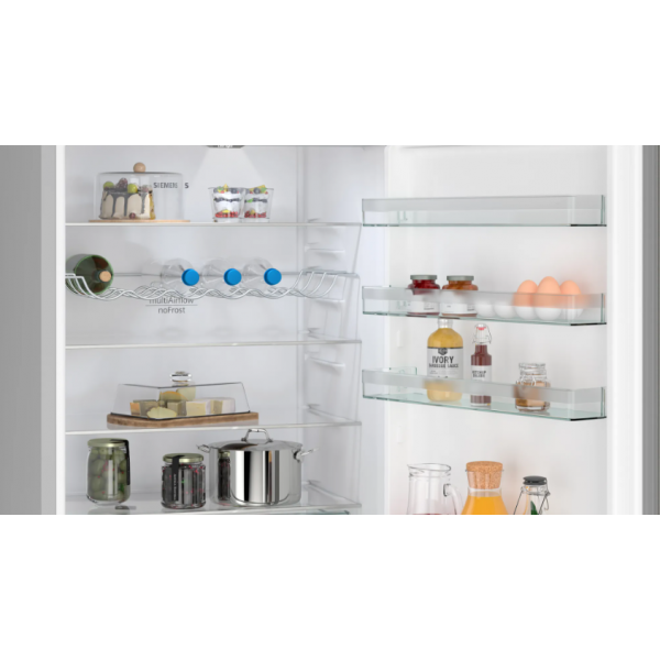 Siemens iQ300 KG49NXIBF frigorifero con congelatore Libera installazione 440 L B Acciaio inossidabile - EUROBABYLON