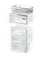 Siemens iQ500 KG39NAXCF frigorifero con congelatore Libera installazione 363 L C Acciaio inox - EUROBABYLON