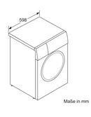 Siemens iQ500 WG44G2140 lavatrice Caricamento frontale 9 kg 1400 Giri/min Bianco - EUROBABYLON
