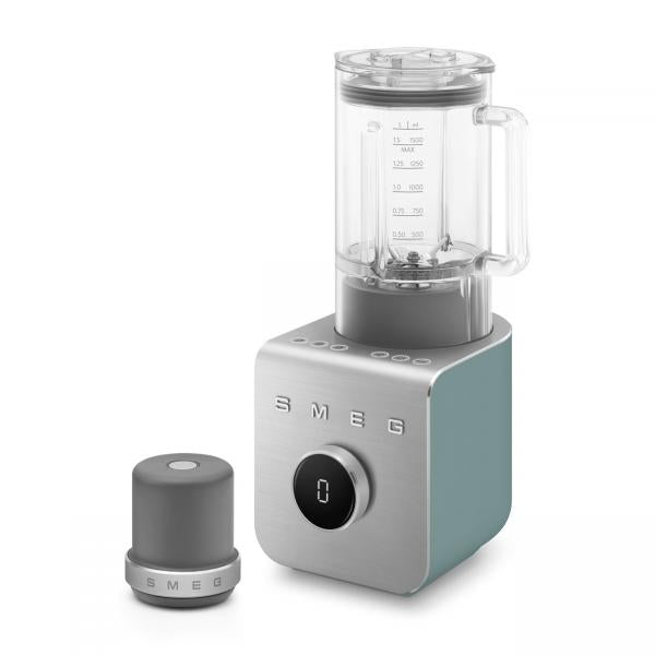 Smeg BLC02EGMEU frullatore 1,5 L Frullatore da tavolo 1400 W Alluminio, Verde - EUROBABYLON