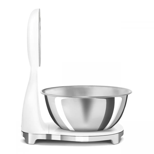 Smeg Bilancia da cucina 50's Style  Bianco LUCIDO - KSF01WHWW - EUROBABYLON