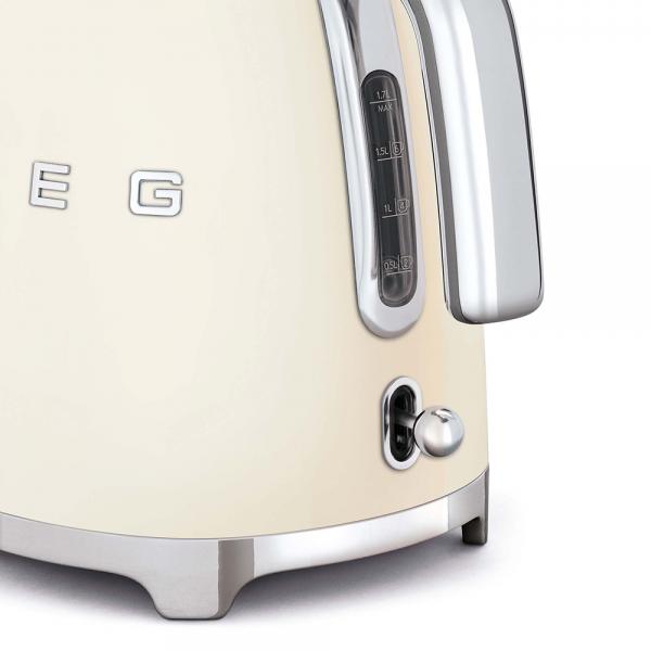Smeg Bollitore Standard 50's Style  Panna LUCIDO  KLF03CREU - EUROBABYLON
