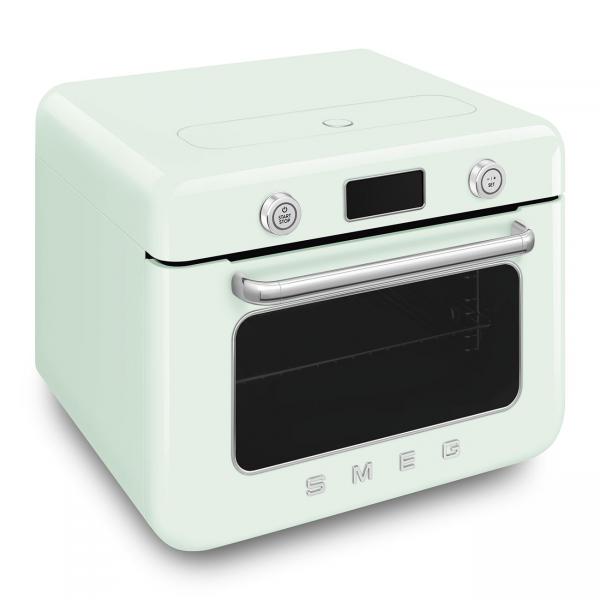 Smeg Forno combinato a vapore da appoggio 50's Style - Verde Pastello - COF01PGEU - EUROBABYLON