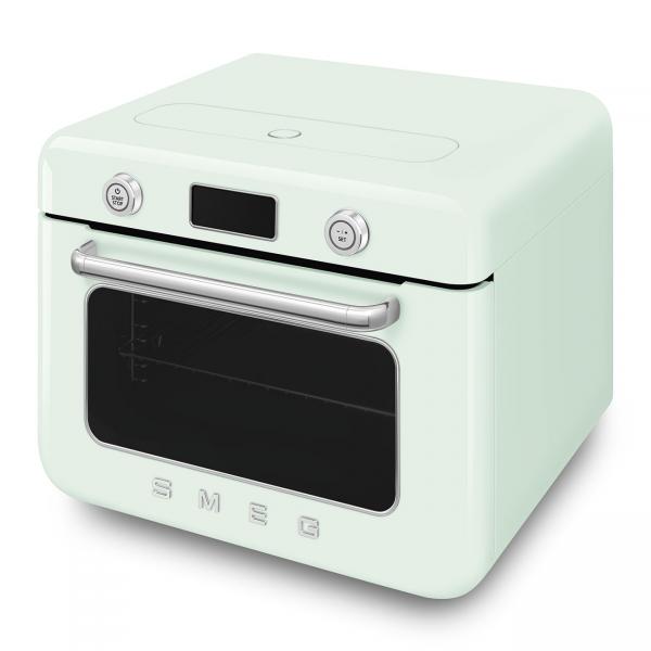 Smeg Forno combinato a vapore da appoggio 50's Style - Verde Pastello - COF01PGEU - EUROBABYLON