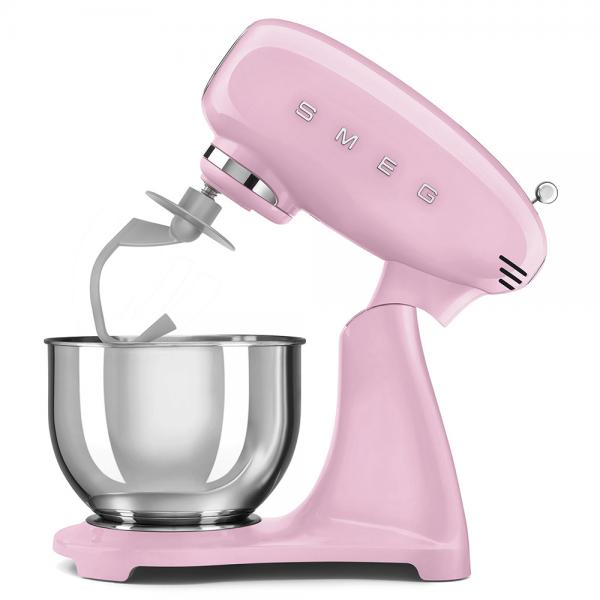 Smeg Impastatrice Full Color 50's Style  Rosa LUCIDO  SMF03PKEU - EUROBABYLON