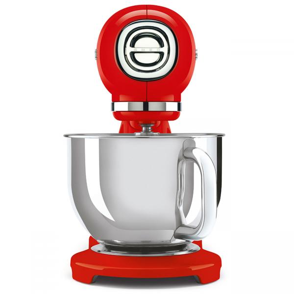 Smeg Impastatrice Full Color 50's Style  Rosso LUCIDO  SMF03RDEU - EUROBABYLON