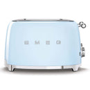 Smeg Tostapane 50's Style  Azzurro LUCIDO 4x4  TSF03PBEU - EUROBABYLON
