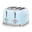 Smeg Tostapane 50's Style  Azzurro LUCIDO 4x4  TSF03PBEU - EUROBABYLON