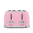 Smeg Tostapane 50's Style  Rosa LUCIDO 4x4  TSF03PKEU - EUROBABYLON