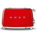 Smeg Tostapane 50's Style  Rosso LUCIDO 4x4  TSF03RDEU - EUROBABYLON