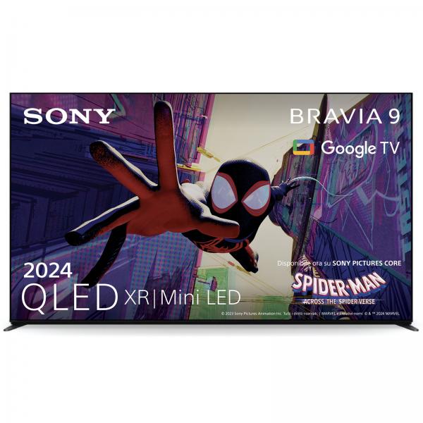 Sony BRAVIA 9 QLED (XR l Mini LED) 85 Pollici 4K HDR Google Smart TV (2024) Gaming Menu per PlayStation 5, IMAX Enhanced, Dolby Vision Atmos, Chromecast, AirPlay, 120Hz 85XR90 - EUROBABYLON