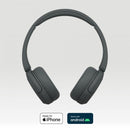 Sony Cuffie Bluetooth wireless WH-CH520 - Durata della batteria fino a 50 ore con ricarica rapida, stile on-ear - Nero - EUROBABYLON