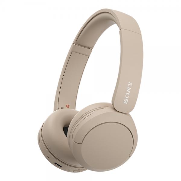 Sony Cuffie Wir/BT Mic WH-CH520C Beige - EUROBABYLON