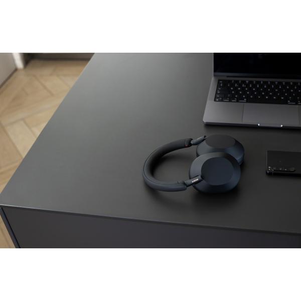 Sony WH-1000XM5 Cuffie Con cavo e senza cavo A Padiglione Musica e Chiamate Bluetooth Nero - EUROBABYLON