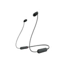 Sony WI-C100 Auricolare Wireless In-ear Musica e Chiamate Bluetooth Nero - EUROBABYLON