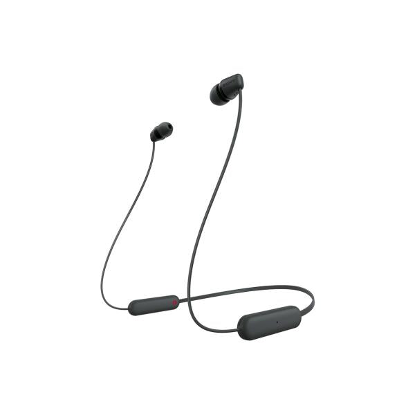 Sony WI-C100 Auricolare Wireless In-ear Musica e Chiamate Bluetooth Nero - EUROBABYLON