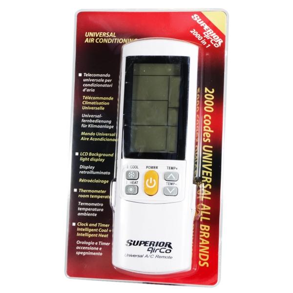Superior Telecomando Universale Climatizzatori AirCo Plus illuminato - EUROBABYLON